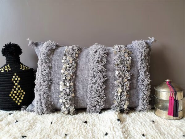 Coussin Handira Gris – Image 8