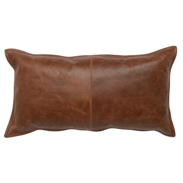 Coussin en cuir Rectangulaire