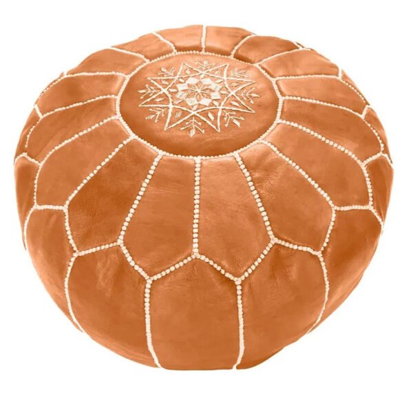 Pouf Ottoman en Cuir