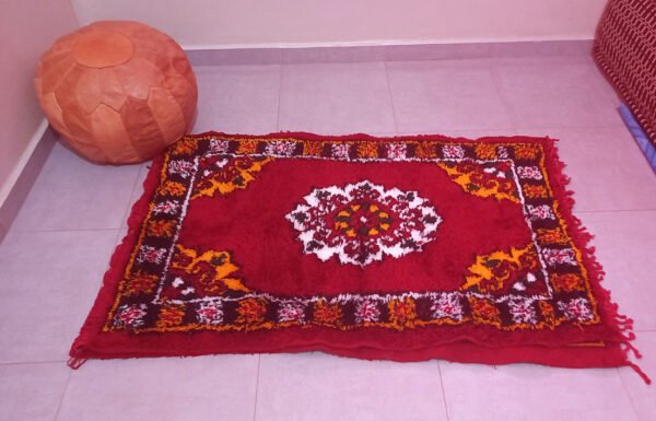 Tapis Berbère rouge – Image 2