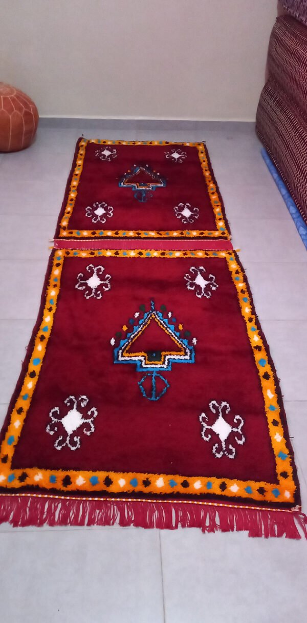 Tapis Berbère rouge