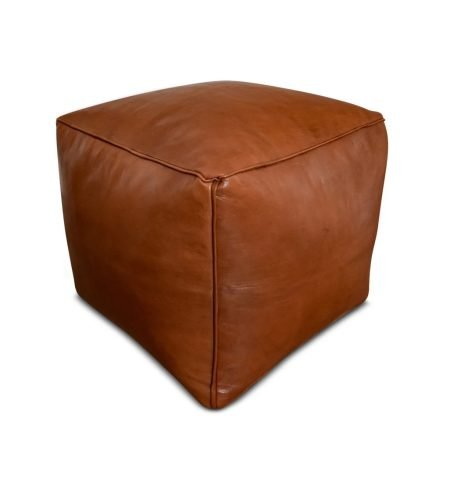 Poufs Ottoman Carré 100% Cuir (4)